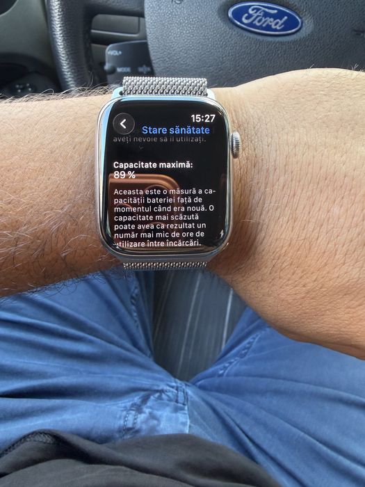 Vand urgent Apple Watch seria 9 Stainless Steel