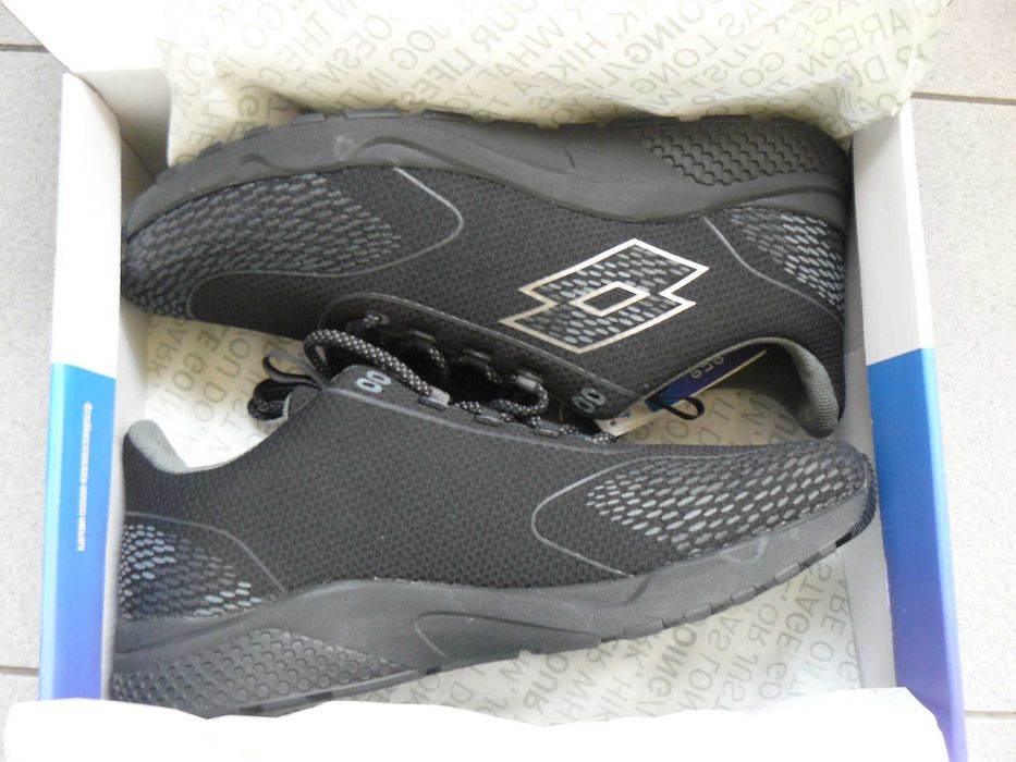 Pantofi Sport Barbati LOTTO KIBRA AMF Noi,Originali,Negru,Marime 45,5