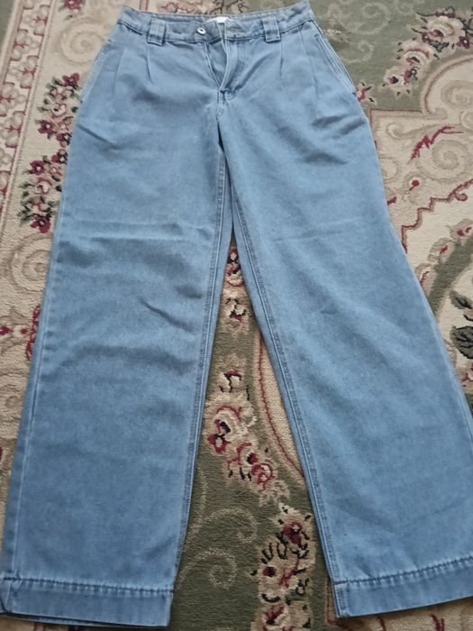Lot blugi wide leg mărimea M