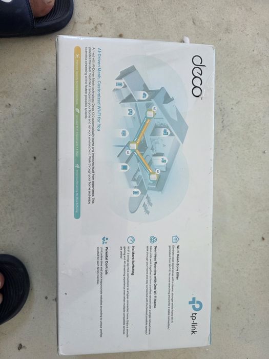 TP-LINK Deco ax 1500 wi-fi 6 sistem 3 pack