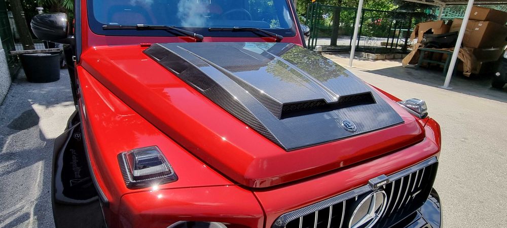 Карбон капак за Mercedes G350 G400 G500 G63 AMG