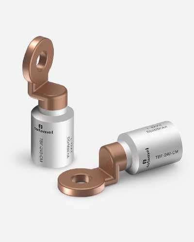 Биметална кабелна обувка, биметални кабелни обувки, различни размери