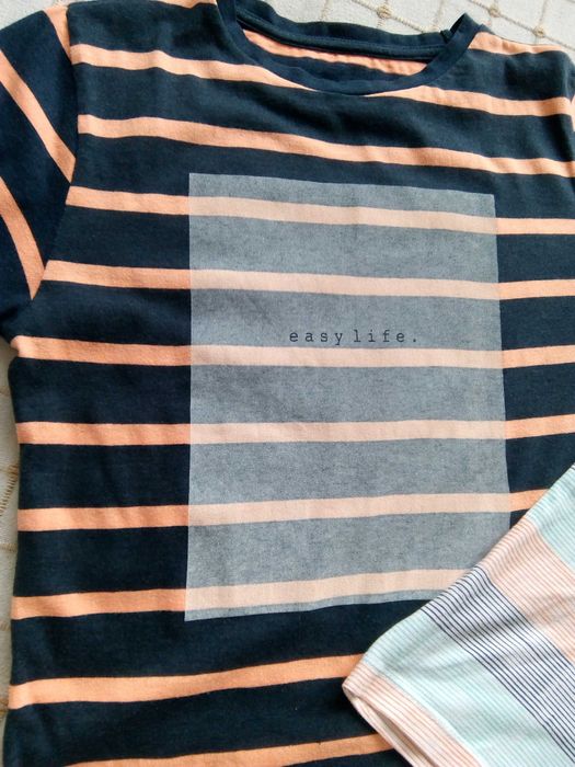 Tricouri baiat Coolclub/Smyk mas 128, 2 buc + sapca 52cm