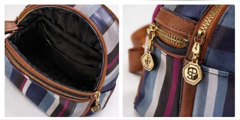 Silver Polo дамска мини раница – стилна