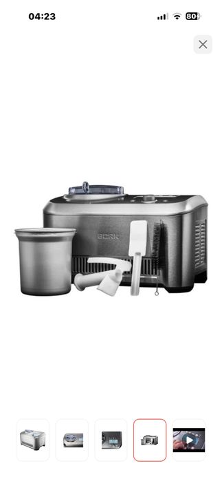 Мороженица BORK E-801 серебристый