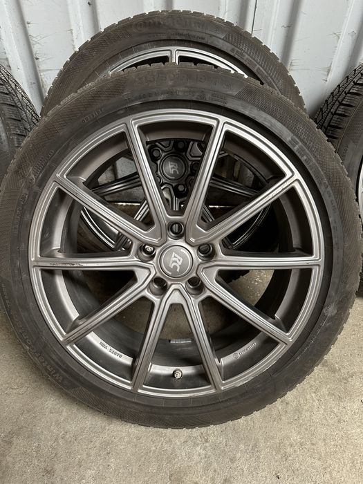 Set jante Brock 19” + anvelope iarnă Continental | 5x112 | ET51