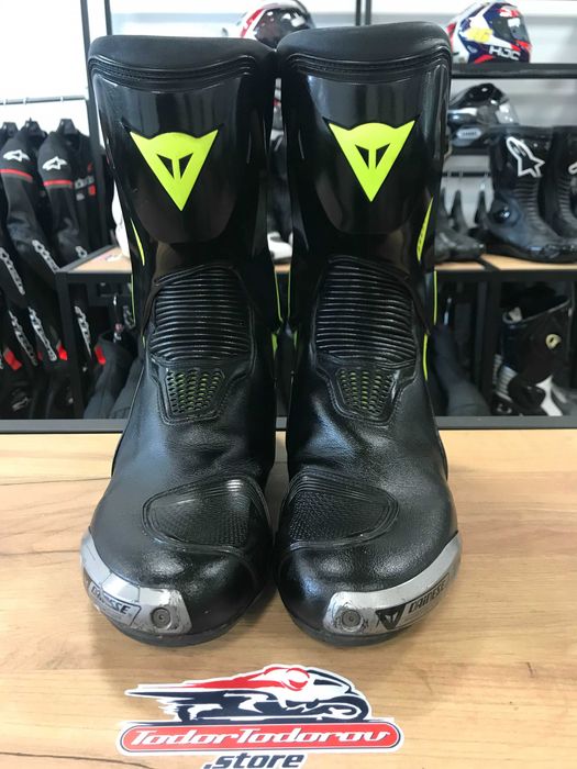 Mото ботуши DAINESE NEXUS /BLACK/FLUO, 47,протектори,подвижна става