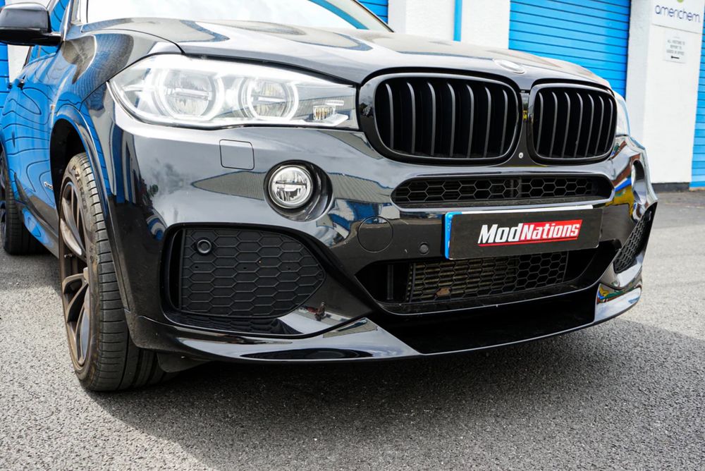 Pachet prelungiri bara fata praguri difuzor   BMW F15 X5  sau X6 F16