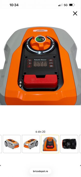 Robot de tuns gazon Ruris 1500