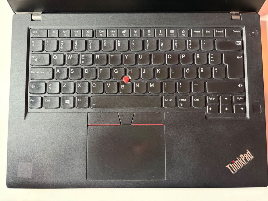 Лаптоп Lenovo ThinkPad T480 - i7-8650U, 16GB RAM, 512GB NVMe, WQHD IPS, GeForce MX150