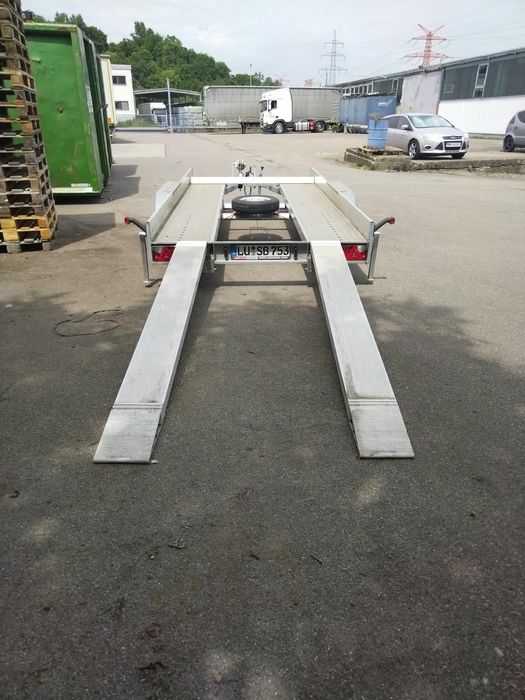 Platforma/Remorca auto  Anssems dublu ax