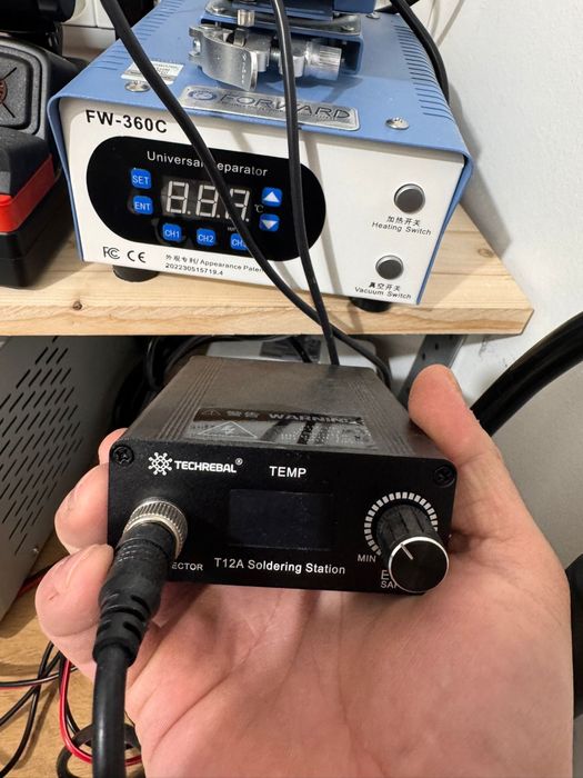 Statie de lipit Techrebal