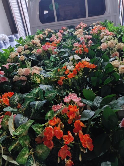 Кашпо из МДФ для цветы и искусственный растения