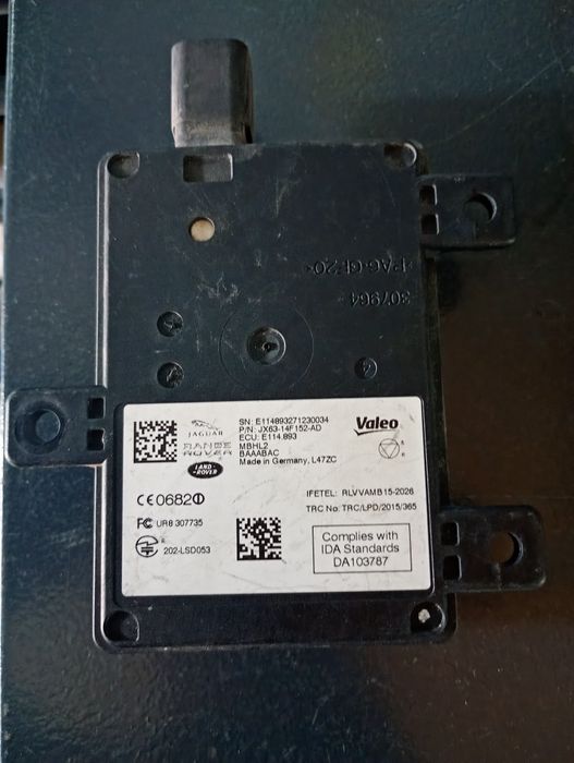 Senzor radar jaguar xf cod jx6314f152ad