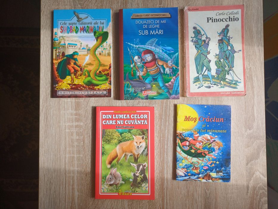 Pachet 5 cărți pentru copii