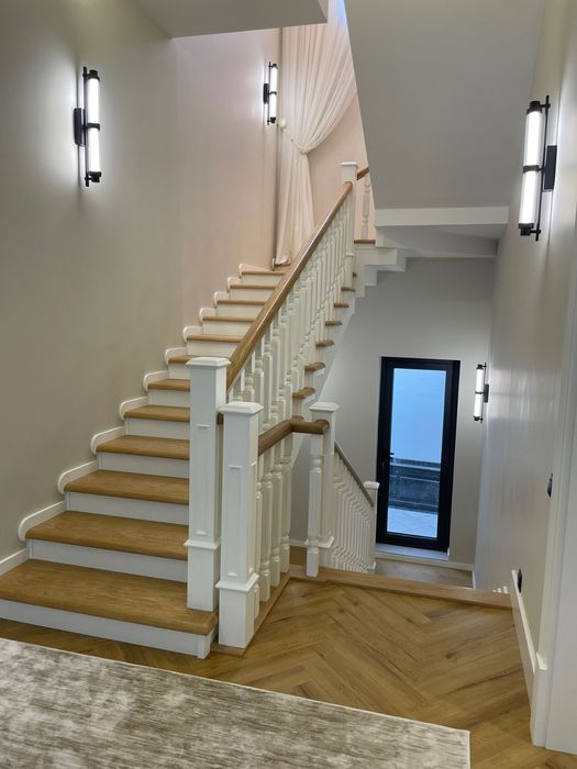 Yog’och va MDF zina yasaymiz o’rnatamiz.  Профессиональная установка