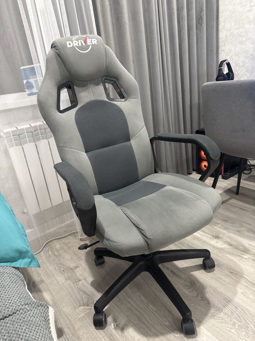 Игровое кресло Tetchair 19291 DRIVER, серый