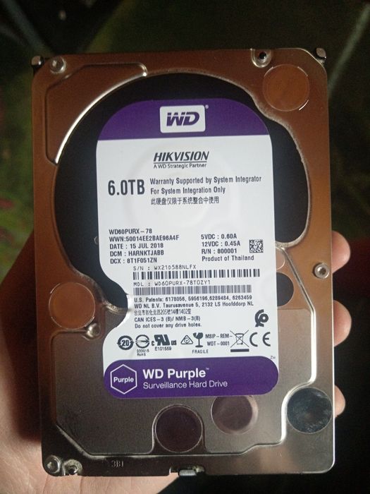 Жёсткий диск 6тб