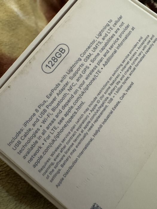 Iphone 8 plus 128gb в ремонте не был акб 100%