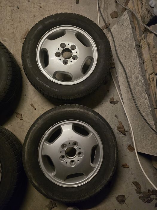 5х112 15 перфектни със зимни гуми