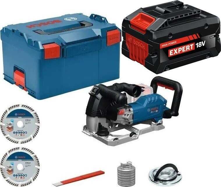 Акумулаторна фреза за канали 18V Bosch GNF 18V-40 L-boxx + БАТЕРИЯ EXPERT 18V 8.0 Ah