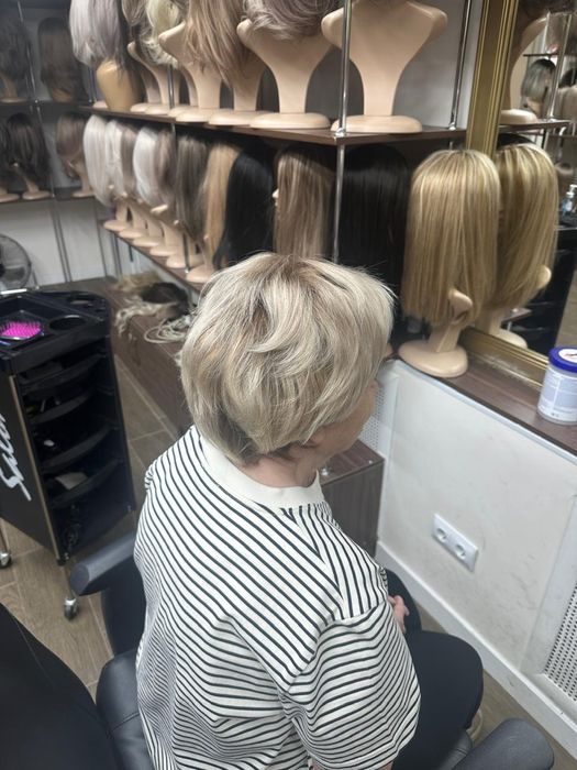 Натуральный волос накладка