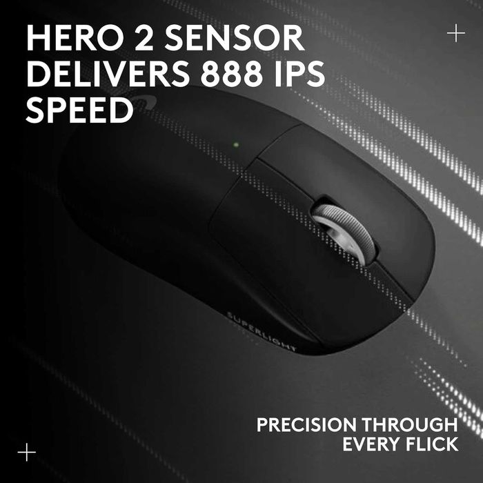 Геймърска мишка Logitech G PRO X Superlight 2 Black