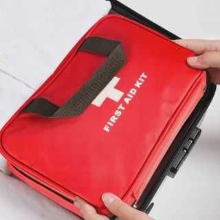 Комплект за първа помощ 173 части за път и къмпинг