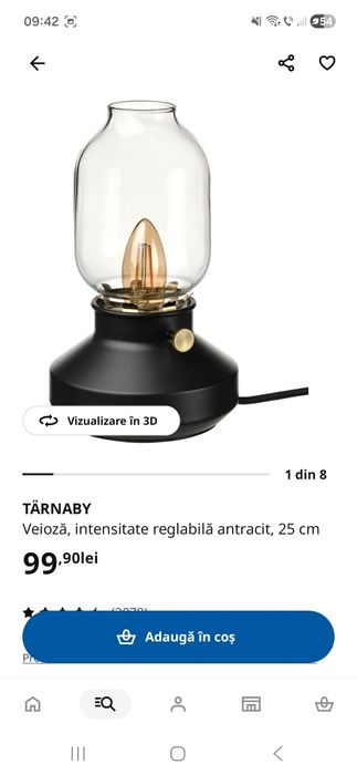 Vand 2 veioze Ikea stare foarte buna