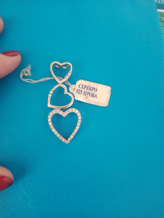 Серебряный кулон 925п