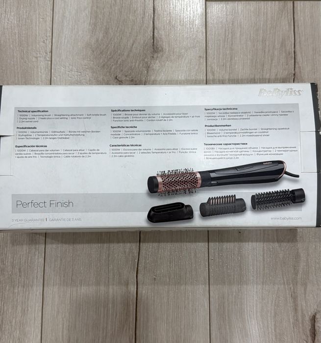 Фен-щетка BaByliss AS126E черный
