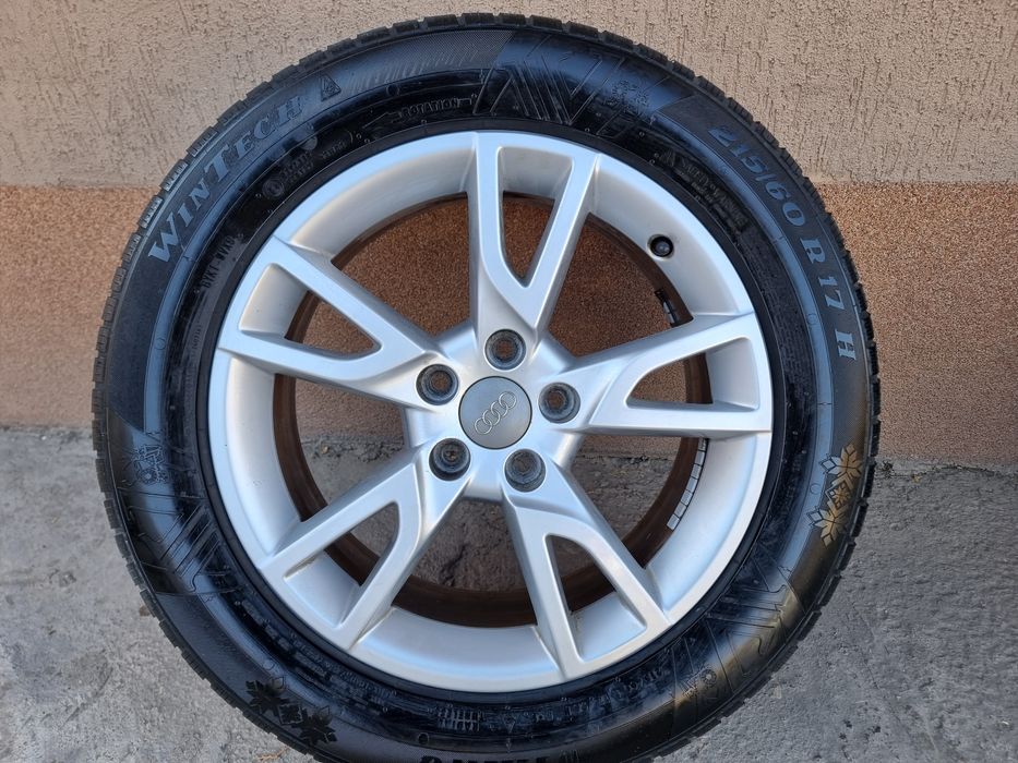 Оригинални Алуминиеви Джанти AUDI 17'цола със зимни гуми
