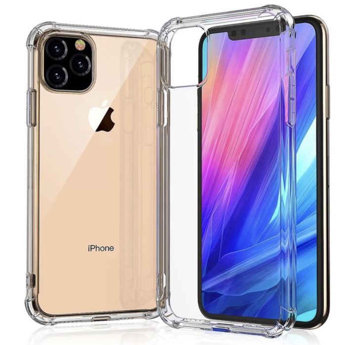 Husa Ramforsata Silicon Transparenta - Iphone 11 12 PRO 13 PRO MAX