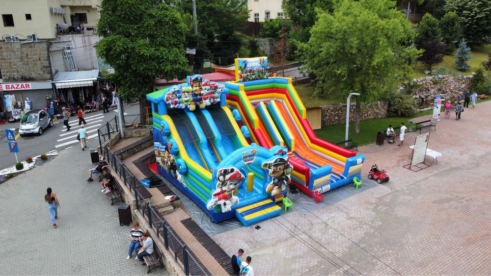 Tobogan gonflabil Patrula Catelusilor