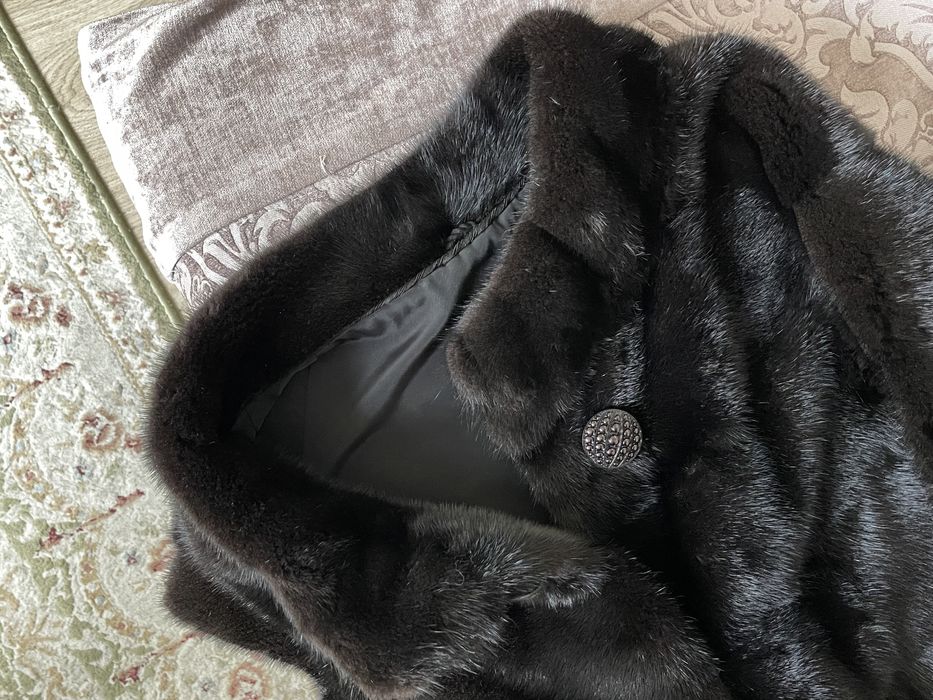 Шуба норковая 100 см