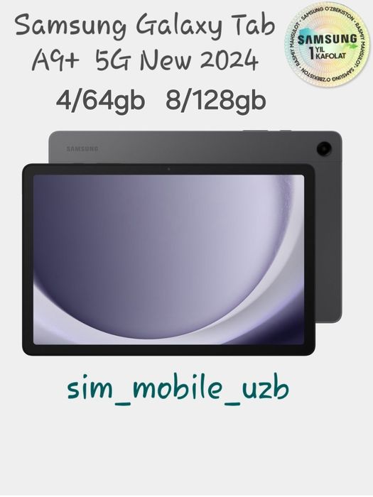 Samsung Galaxy Tab A9 Plus 5G New Super Skidka+Garantiya+Dastavka
