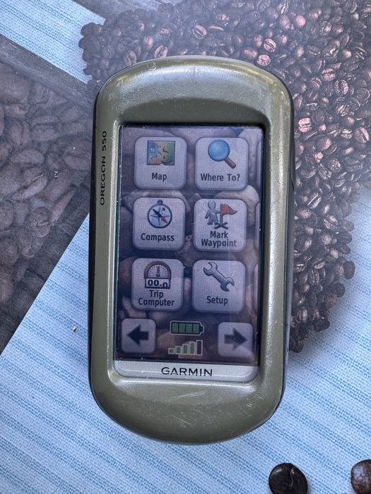Gps Garmin Oregon 550 Handheld Hiking