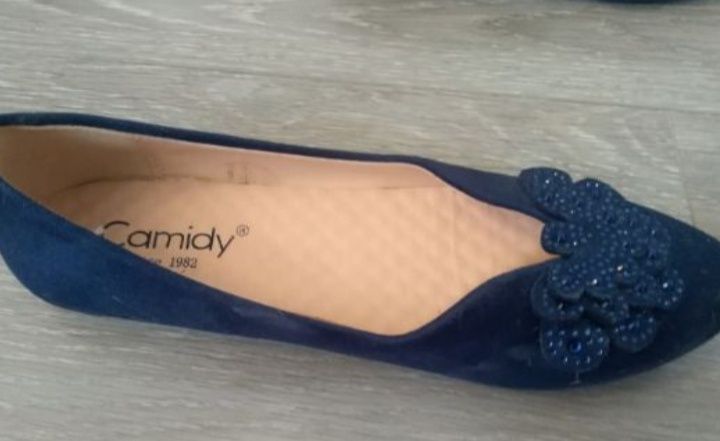 ИТАЛИЯ! НОВЫЕ балетки из натур.замши, качество ЛЮКС на 38.5-39 размер