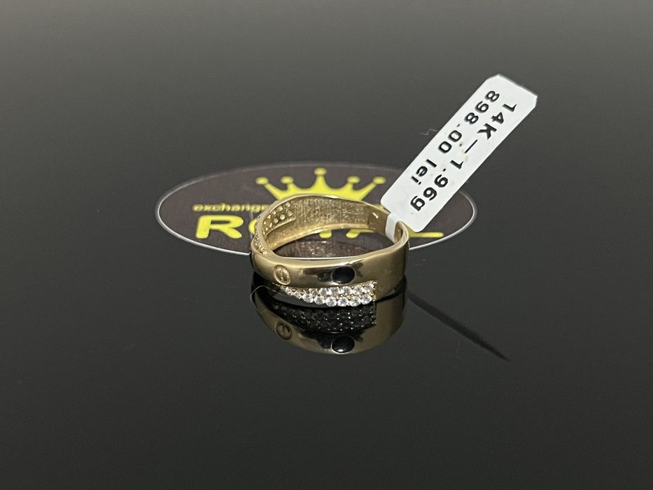 Bijuteria Royal CB : Inel dama aur 14k 1,96gr