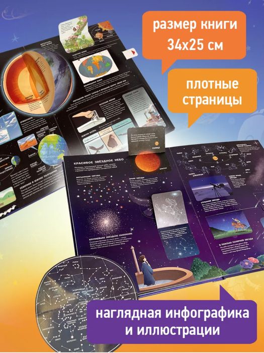 Книга, эциклопедия про космос