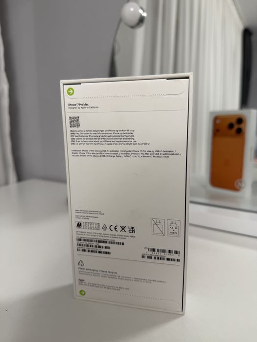 iPhone 17 PRO MAX 512GB Cosmic Orange