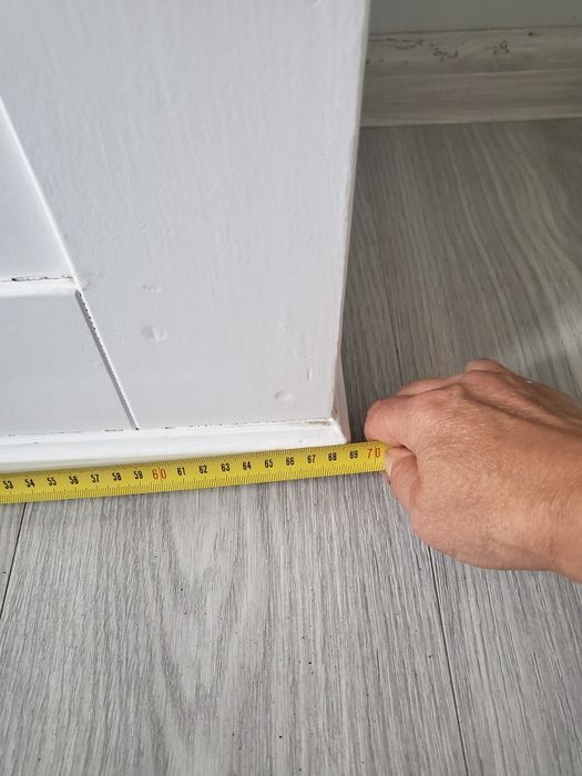 Bancă depozitare IKEA  din lemn cu pernă șezut – Alb