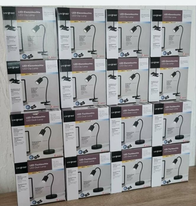 НОВА! LED настолна лампа 2,4W / 290lm / 3000K