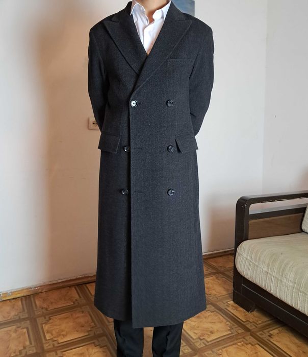 Пальто зимнее кашемир/шерсть
