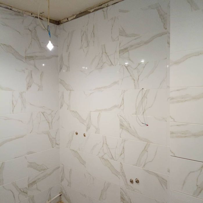 Шпаклёвка под обои Кафель Плитка