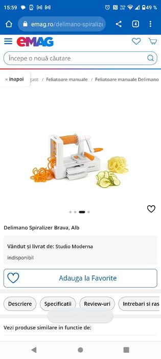 Delimano spiralizer