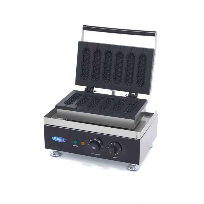 Гофретник / хот-дог / наденица рулца оребрен - 6 броя