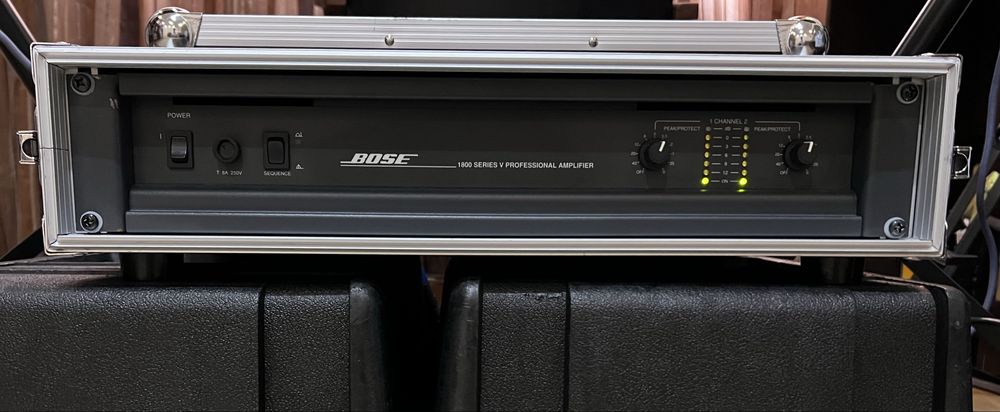 BOSE 802 Series II Full Set PRO 4 boxe + Amplificator 1800-V + EQ card