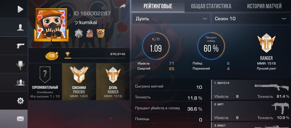 Продам акк со2 играл с 7 сезона