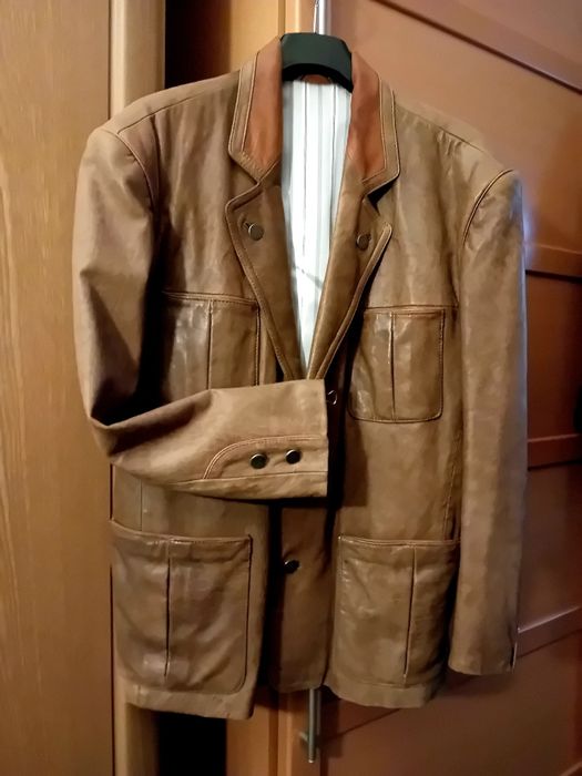 Sacou din piele naturală, mărimea 54